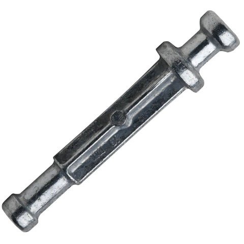 Zero Hassle Smooth Install Heavy Duty Zinc Plated Cam Lock Connectors And Double Ended Dowels For Seamlessly Joining Three Quarter Inch Panels This Two Thousand Five Hundred Pack Of Click Lock Hardware Is Built Tough - Zinc-plated double ended dowel.