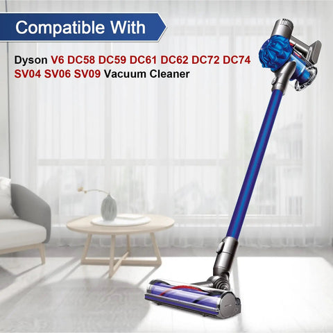 Quick Release Vacuum Attachment Motorhead For Cordless Cleaners, compatible with V6 Series DC58 DC59 DC61 DC62 models