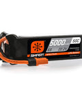 Smart RC LiPo Battery Pack 5000mAh 6S 22.2V 50C With IC5 Connectors EC5 Compatible For RC Cars Boats Drones And Planes Black SPMX50006S50