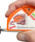Drip Irrigation Cutter Tool For One Quarter Inch Micro-Drip Tubing Quick Safe Slice To Remove Barbed Fittings And Reuse Emitters