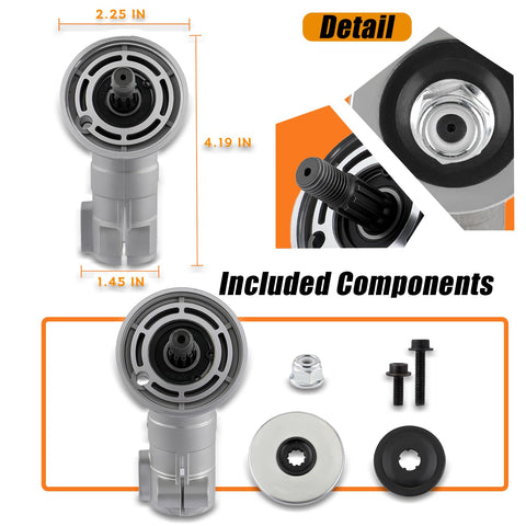 Husqvarna Bevel Gear Head Replacement Direct Fit For 324LX 324LDX 326LS 326LX 326L 525L 525LST Trimmers with components