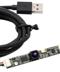 Dope 8MP USB Webcam With Built In Microphone For PC And Raspberry Pi Ultra HD 3264x2448 64 Degree No Distortion Lens