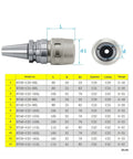 Built Tough Bt40 Cnc Collet Chuck For Precision Milling And Grinding Heavy Duty Stainless Steel Tool Holder Fixture