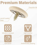 50 Set Car Roof Headliner Repair Kit With 202 Pcs Auto Roof Snap Rivets beige fabric clamp with rust-proof iron base