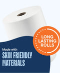 Touchless Commercial Paper Towels 10 x 800 White Roll Towels High Capacity Premium Quality With Fabric Cloth Like Texture For Fast Pleasant Hand Drying Fits Automatic Towel Dispensers Six Roll Bulk Pack For Low Maintenance Restrooms