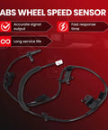 Heavy Duty Abs Wheel Speed Sensor Fits Toyota Rav4 2006 To 2012 2.4L 2.5L 3.5L 4Wd with accurate signal output features.