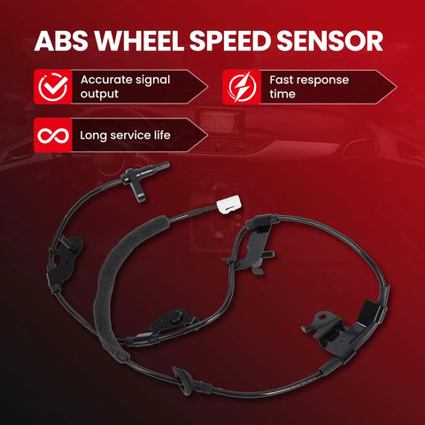 Heavy Duty Abs Wheel Speed Sensor Fits Toyota Rav4 2006 To 2012 2.4L 2.5L 3.5L 4Wd with accurate signal output features.