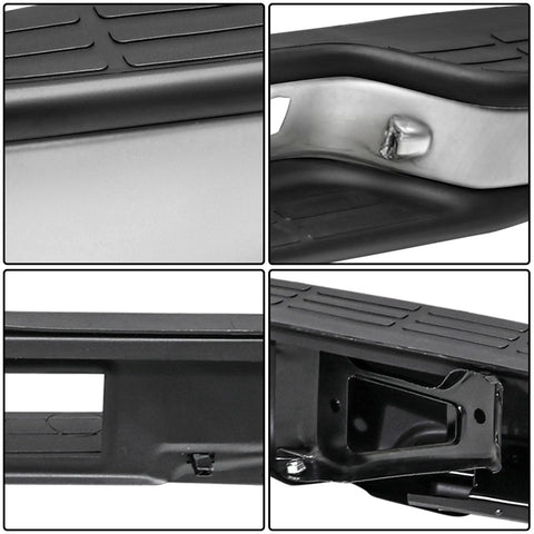 Chrome rear step bumper assembly for 1999–2006 Chevy Silverado/GMC Sierra, GM1103122