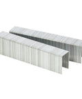 Heavy Duty Desktop Stapler Refills That Go Hard On Thick Stacks in shiny silver, 3/4 inch height, for office heavy use.