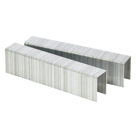 Heavy Duty Desktop Stapler Refills That Go Hard On Thick Stacks in shiny silver, 3/4 inch height, for office heavy use.