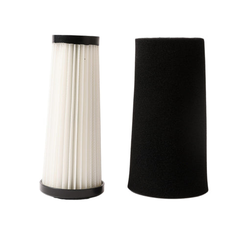 Exact Fit F112 HEPA Replacement Filters For UD Pro Power Series Endura Max Rewind Pet Razor Pet Vacuum Models UD70186 UD20120NC UD70167 Washable And Reusable Durable Vacuum Filter Set For Everyday Cleanup, showing two replacement filters side by side.