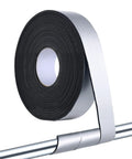 Pipe Insulation Wrap 32.8 Feet By 2 Inches With Aluminum Foil Layer Self Adhesive Foam For Freeze Protection And Heat And Cold Resistance For Outdoor And Indoor Pipes DIY Friendly Shield on pipe