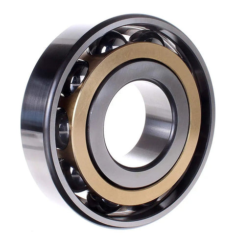 Angular Contact Ball Bearing 40 Degree Contact Angle Single Row Open Cage Normal Clearance
