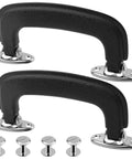 Two Sets Included Guitar Case Handle Replacement Kit With Luggage Handles Universal Fit 150mm plastic handles and screws