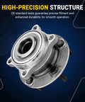Rear Wheel Bearing Hub Replacement For AWD Kia Rondo And Hyundai Santa Fe Series 2007 To 2020 Fits Santa Fe Sport XL Veracruz 5 Bolt Left Or Right Non ABS Durable Steel Construction For Long Lasting Durability And Quiet Operation