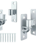 Heavy Duty Five Eighth Inch Wall Mount Gate Hinges Four Piece Set For Farm Fences, galvanized steel hinge with screws