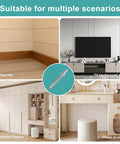 Upgraded Double Headed Skirting Seamless Nails For Interior Baseboard And Mdf Trim With No Sweat Smooth Install, shown in home scenarios.