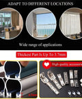 Heavy Duty Double Track Aluminum Sliding Barn Door Rail Kit Wall Or Ceiling Mounted Room Divider components including accessories.