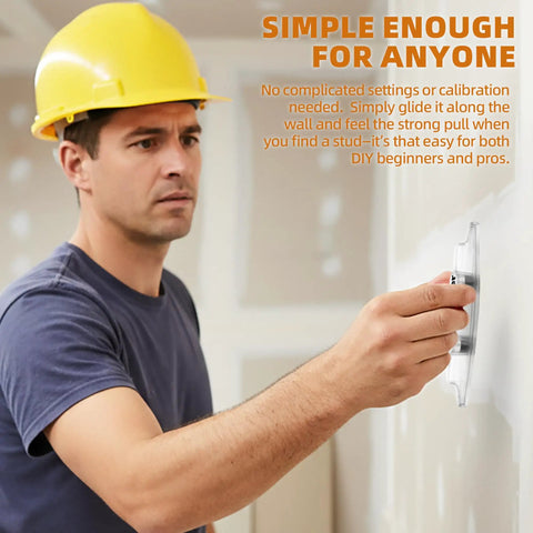 Beat The Guessing Game With This Solid Magnetic Stud Finder That Pins Drywall Nails Dead On Uses Zero Batteries And Delivers Rock Solid Accuracy For Every Weekend Warrior