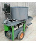 Electric Cement Spray Plaster Machine 30M Mortar Pump with hopper and motor, designed for efficient plastering and rendering tasks.