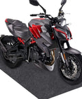 Heavy Duty Garage Floor Mat 36x60 Inches Absorbs Oil And Liquids With Waterproof Backing Protects Garage Floors, under motorcycle
