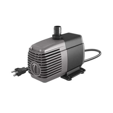 Active Aqua submersible pond pump, 1000 GPH, black and gray with 6 ft power cord.