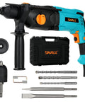 Beast 1 Inch SDS Plus Heavy Duty Rotary Hammer Drill 900W, 6 speeds, bits, chisels, case, depth gauge, dust cap, carbon brushes, keyless chuck