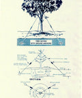 Diagram of Six To Ten Inch Diameter Tree Guying Kit With Turnbuckles For Heavy Duty Stabilization Includes Arrowhead Earth Anchors
