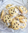 Clear Self Sealing Cellophane Bags 4x6 Inches 200 Pcs Resealable Bags For Cookies Candy And Treats Packaging Transparent Bakery Grade Bags With Easy Tear Grips For Quick Pack packaging chocolate chip cookies.