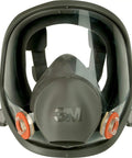 Front view of Reusable Full Facepiece Respirator 6900 Series NIOSH Approved For Dust, Paint, and Chemical Protection, silicone seal