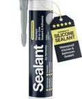 Light Gray Kitchen And Bathroom Sealant And Adhesive Hybrid Polymer That Outperforms Silicone Caulk Waterproof Odorless 300ml 1 Pack tube