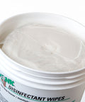 Open bucket of Gym Grade Disinfectant Wipes One Step Cleaner Sanitizer Deodorizer For Gyms Fitness Clubs Schools And Commercial Facilities