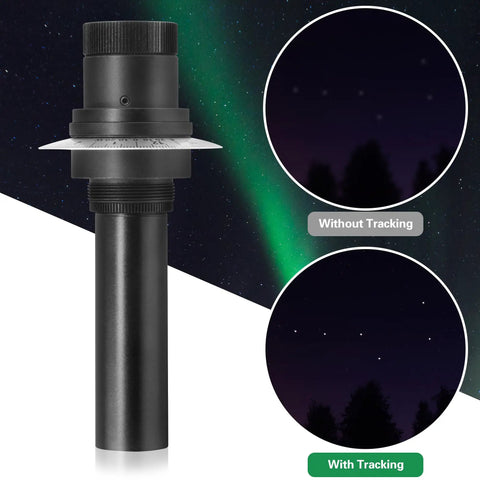 Polar Finder Scope For EQ 5 Mount With Quick Eyepiece Focus Sharp Reticle Precise Polar Alignment Black Anodized Aluminum Body Multi Coated Optics