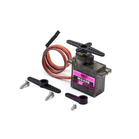 MG90D 9g Digital Micro Servo With Metal Gear Beefed Up High Torque Upgrade For RC Planes Helicopters Boats And Cars Trex 450