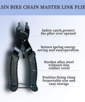 6.5-inch bike chain master link plier with safety catch and alloy steel material from Bike Chain Repair Tools Set