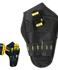 Heavy Duty Drill Holster For Impact Driver And Drill Bits Tool Bag With Multi Pocket Organizer Drill Pouch Fits Most Drills