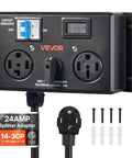 Handy Manual Ev Charger Switch That Plugs Right Into Nema 14 30 Or 14 50 Dryer Outlets; circuit breaker and display features.
