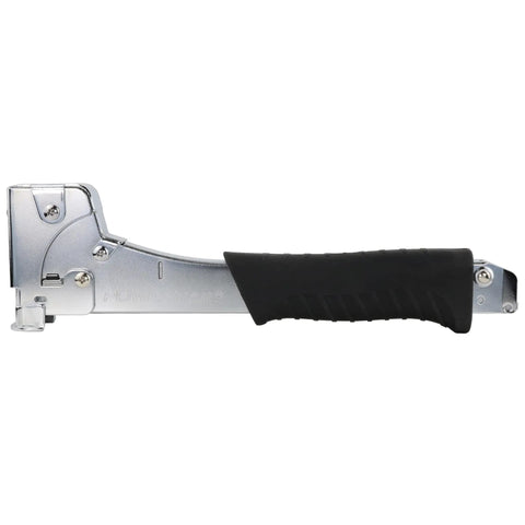 Heavy Duty Hammer Tacker Stapler for 20 Gauge 1/2 Inch Crown with Quick Jam Release displayed on white background