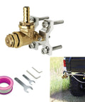 Boomless Spray Nozzle For ATV Sprayers With Brass Size 10 And Size 12 Orifices, Ultra Portable Spot Sprayer Attachment