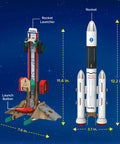 Rocket Launcher STEM Kit For Kids Ages 6 To 12 Hands On Build Your Own Rocket And Launch It High Totally Fun DIY Science Toy
