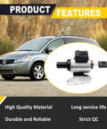 Keep Your Daily Cruiser Rolling Smooth As Butter With This Premium CVT Transmission Stepper Motor For Nissan Murano Altima Maxima 2003 To 2024 3.5L Fits Tight And Replaces Oe Ref0f09a Ref0f09b Jf010e Jf009e Fo Sho Zero Lag, shown on a grey Nissan vehicle.