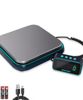 Digital Shipping Scale 86 Lb 0.1 Oz Precision With Hold Tare And Separate LCD Display Stainless Steel Package Scale