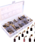 Universal 48Pcs Carbon Motor Brush Set In 10 Sizes Pro Grade Replacement Graphite Brushes in plastic case
