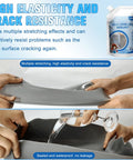Self-Leveling Concrete Sealant for Cracks 500ml bottle, flexible application, shows high elasticity and waterproof sealing