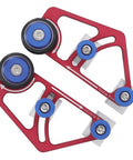 Knock Out Clean Cuts With This Heavy Duty Aluminum Bearing Roller Feeder Jig For Table Saws And Band Saws Featuring Dual Precision Rollers.