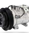Heavy Duty AC Compressor For 2005 To 07 Honda Odyssey Accord Pilot Crank Fits Acura MdX Tl OEM 38810RCCA01 CO 10736C close up detail