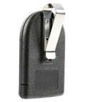 Go-To Universal Garage Door Opener Remote Compatible With Intellicode And Overhead Door ACSCTG Type 1, back view with visor clip