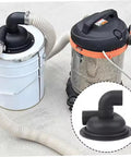 197 Mm Black Cyclone Separator Cover With Elbow Pre-Drilled Replacement For Dust Collection System Vacuum Accessories on shop vacuum.