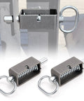 Quality Top Shelf Heavy Duty Trailer Gate Latch Weld On Spring Lock Assembly With Reinforced Latch Pins for securing cargo doors.