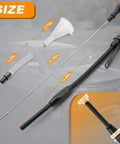 Chevy Small Block Dipstick 1980 Up Compatible With 265 283 305 327 350 383 400 SBC Passenger Side Black Engine Oil Dipstick
